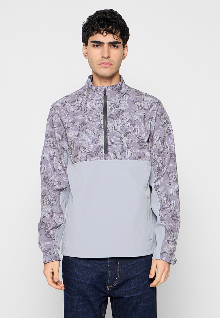 Lyle & Scott GOLF PRINTED HALF ZIP WINDJAMMER JACKET