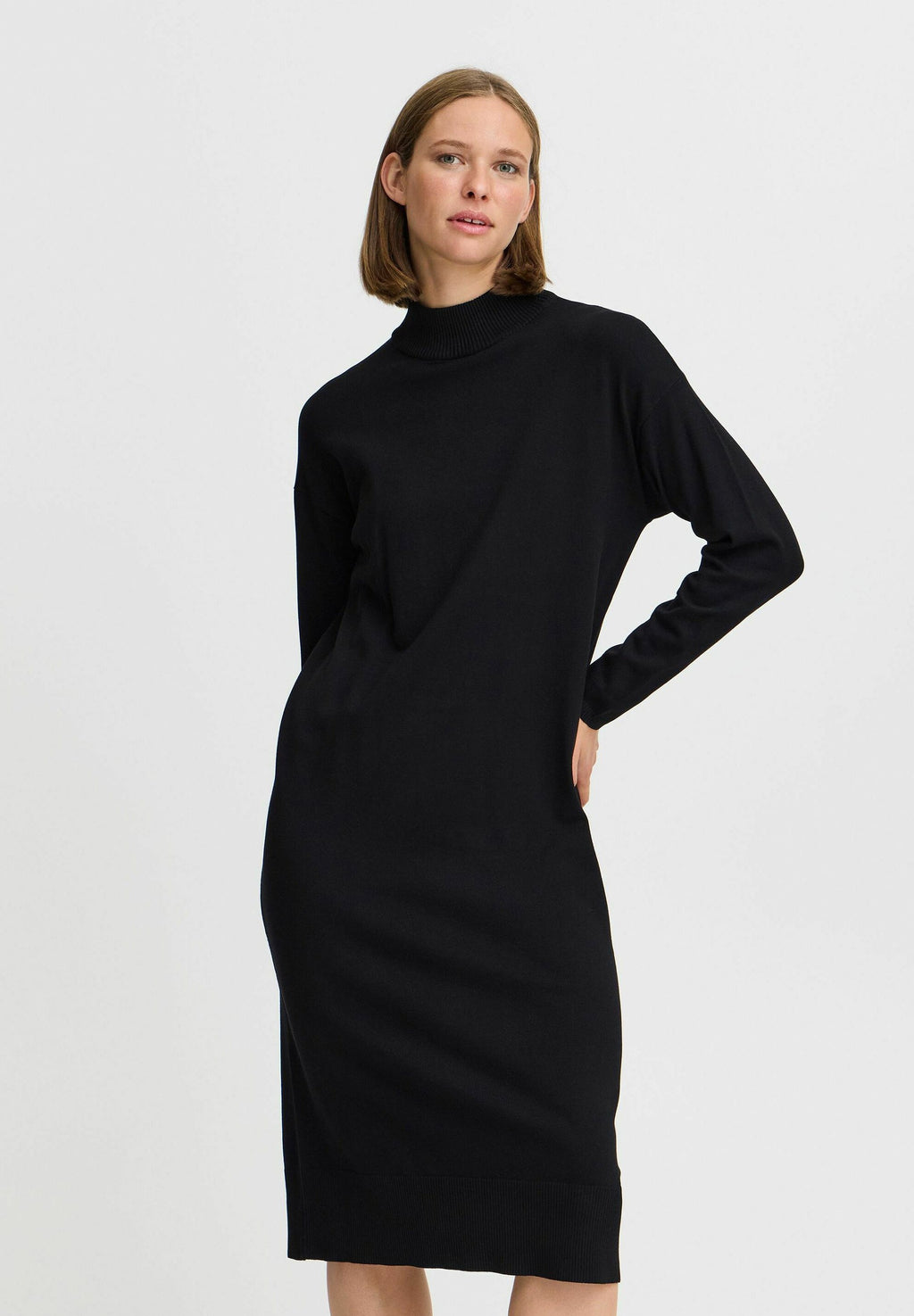 b.young BYMMMORLA TURTLENECK DRESS