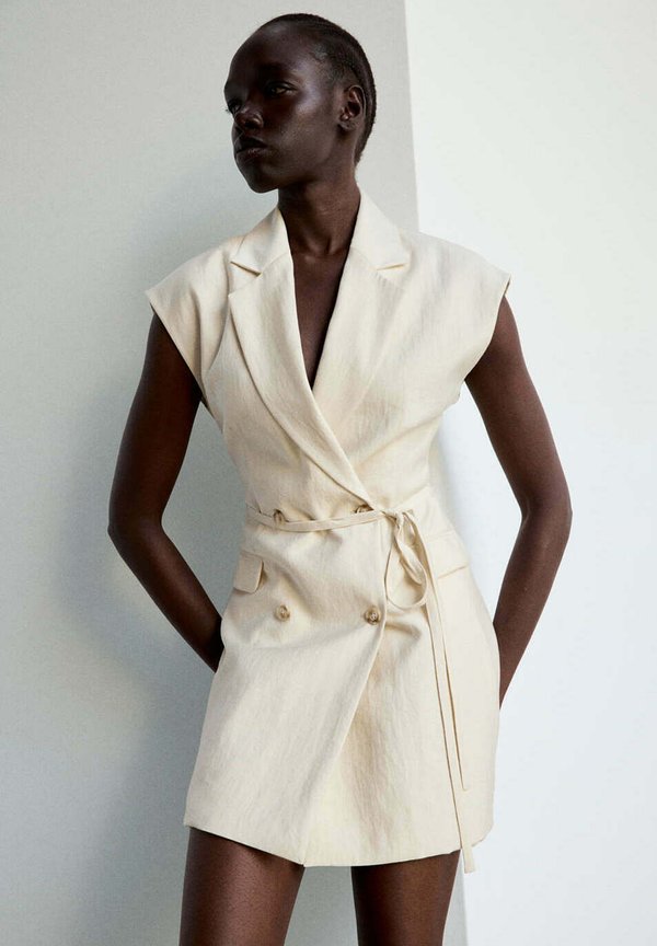 Mango ADULT - Shirt dress - sand