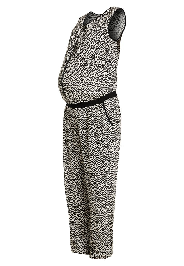 ohma! PRINTED LONG NURSING OVERALL