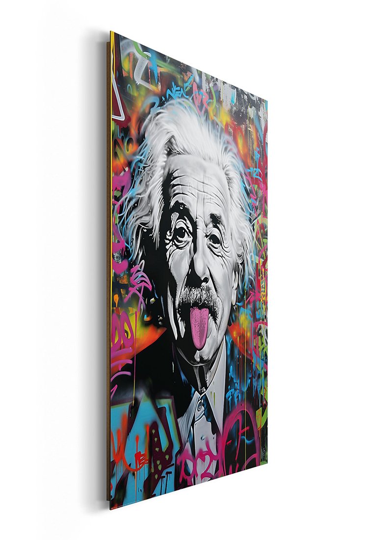 Orange Wallz EINSTEIN TONGUE
