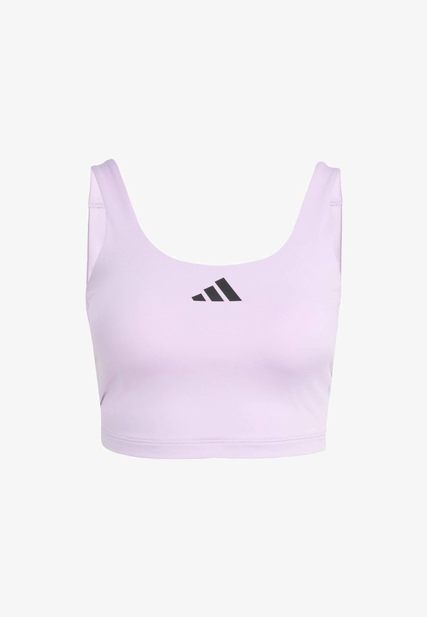 adidas Performance PWR TANK - Light support sports bra - powder plum