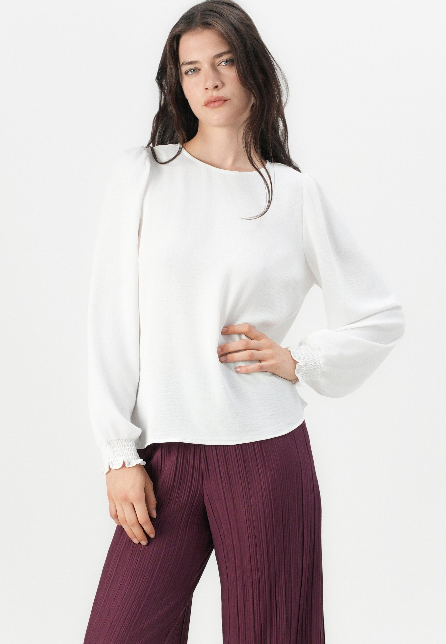 VILA Wide-leg VIPLISA High waist