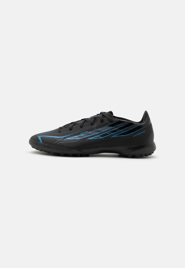 adidas Performance F50 HYPERFAST LEAGUE TF - Turf football boots - core black/lucid ray blue
