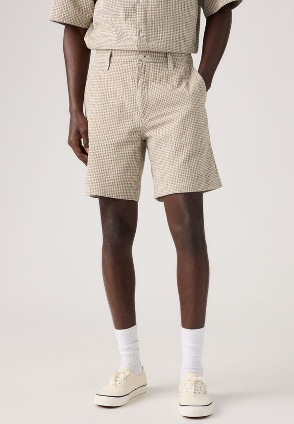 Levi's® XX AUTHENTIC RELAXED SHORTS II - Shorts - cadiz plaid silver birch seersucker