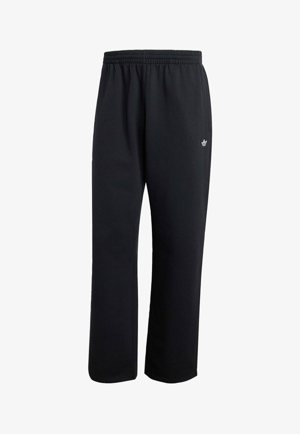 adidas Originals TREFOIL ESSENTIALS OPEN HEM PANTS - Tracksuit bottoms - black