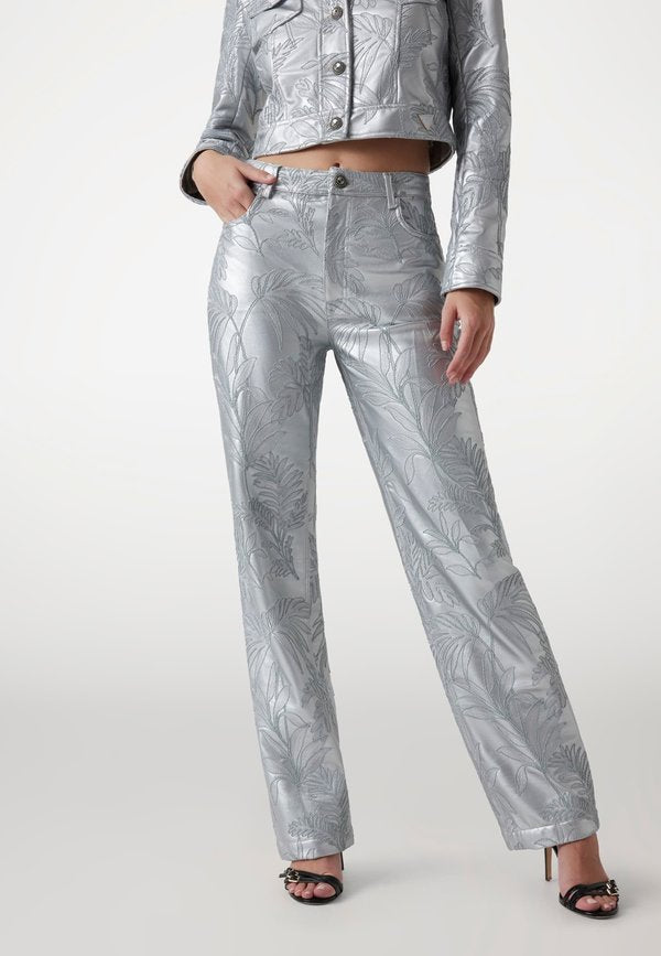 Guess Trousers - silber