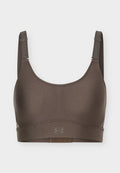 Under Armour INFINITY 2.0 MID - Medium support sports bra - peppercorn /  / peppercorn