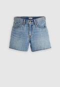 Levi's® CINCH MID-THIGH SHORT - Denim shorts - lift up short