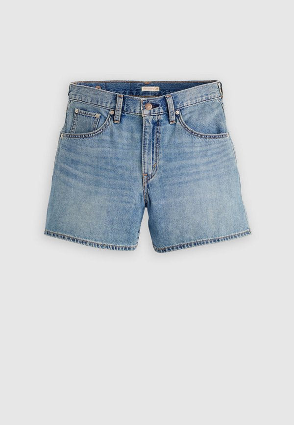 Levi's® CINCH MID-THIGH SHORT - Denim shorts - lift up short