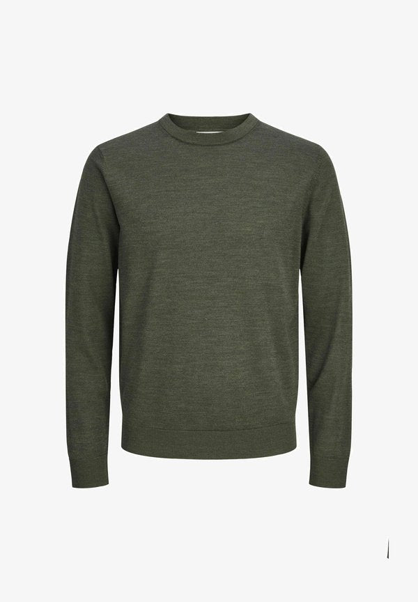 Jack & Jones Knitted Plain Knitted - Jumper - peat