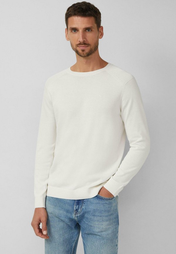 s.Oliver PULLOVER - Jumper - wollweiß