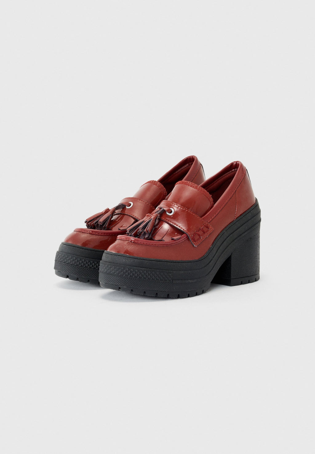 Converse CHUCK 70 DE LUXE HEEL LOAFER PLATFORM PATENT LEATHER