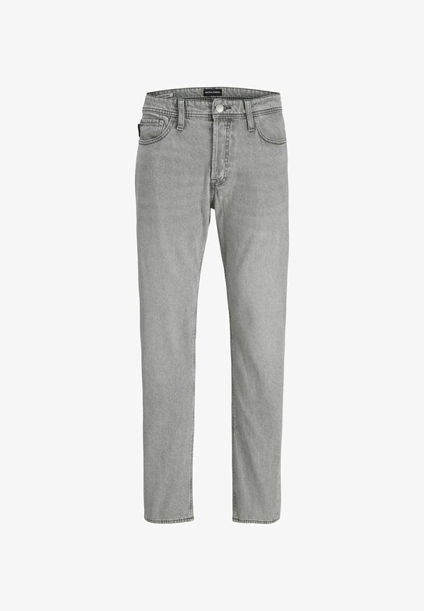 Jack & Jones Relaxed Fit JJICHRIS JJORIGINAL SQ 638 LN - Straight leg jeans - black denim