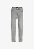 Jack & Jones Relaxed Fit JJICHRIS JJORIGINAL SQ 638 LN - Straight leg jeans - black denim