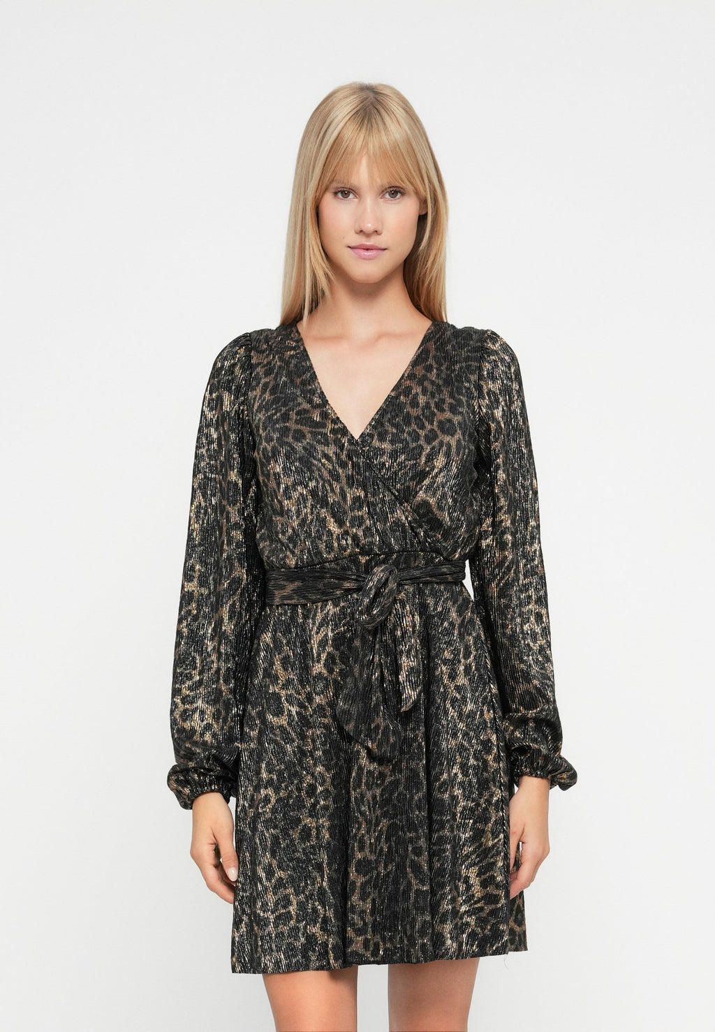 ONLLULA SHINE WRAP DRESS Media 3
