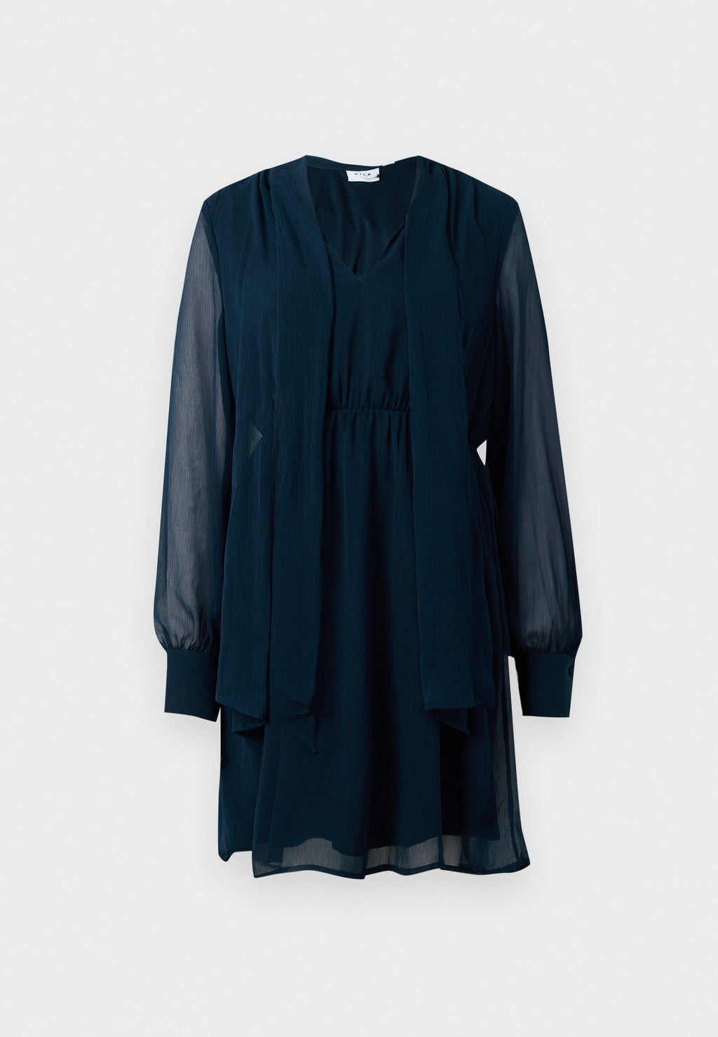 VILA VIFALIA TIE NECK