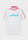 adidas Originals UNISEX  - Polo shirt - white/samba blue