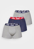 Puma MEN EVERYDAY 3 PACK - Boxer briefs - grey/navy/red combo