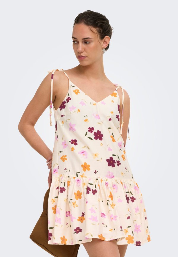 ONLY ONLSILYA Short - Day dress - egret