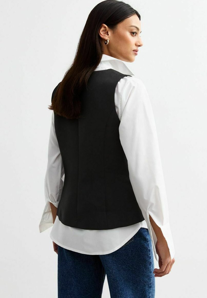 New Look V-NECK BUTTON FRONT