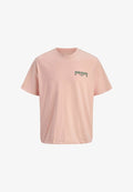 Jack & Jones T- - Print T-shirt - peach melba