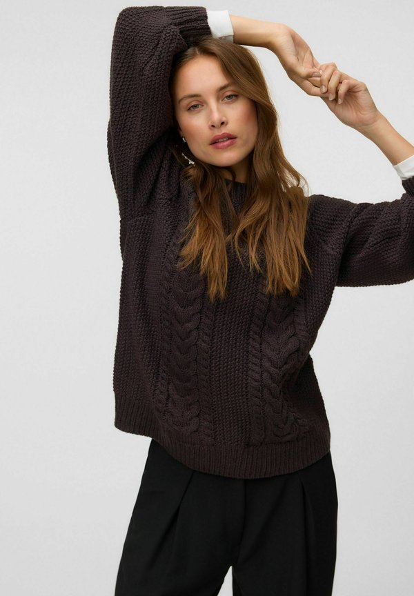 Vero Moda PULLOVER - Jumper - chocolate torte