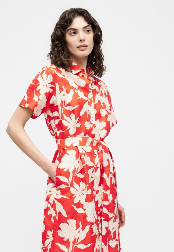 GANT FLORAL PRINT SHIRT DRESS