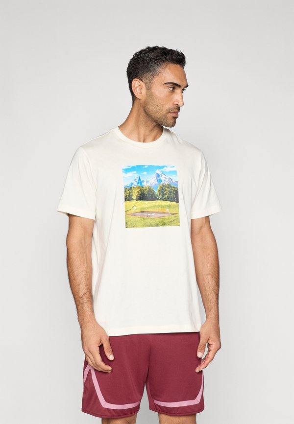 adidas Performance ESCAPE ALPINE - Print T-shirt - off white
