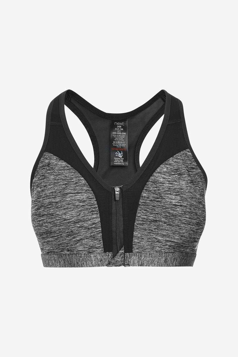 HIGH IMPACT ZIP FRONT SPORTS - Next - View 1