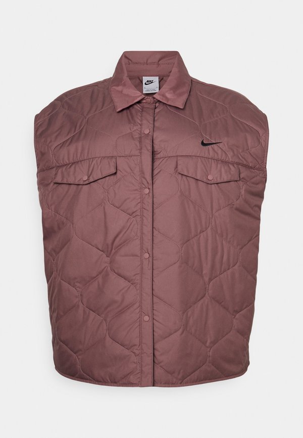Nike Sportswear Waistcoat - smokey mauve/black