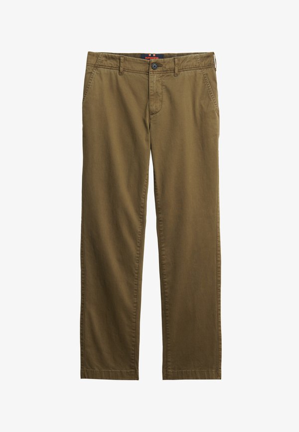 Superdry & Co MID RISE - Chinos - grey marl jaffa