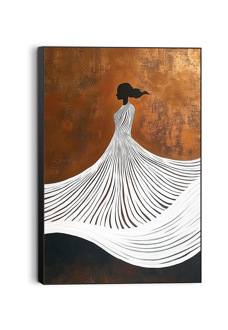 Orange Wallz DANCING DRESS