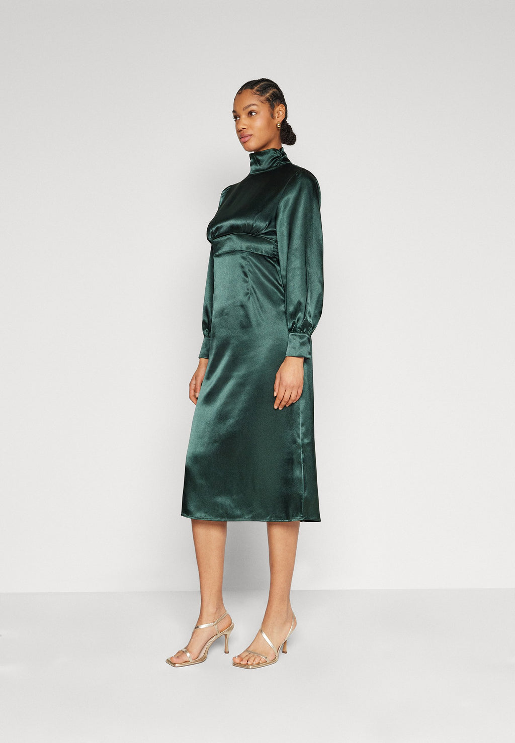 VILA VIHARPER MIDI DRESS