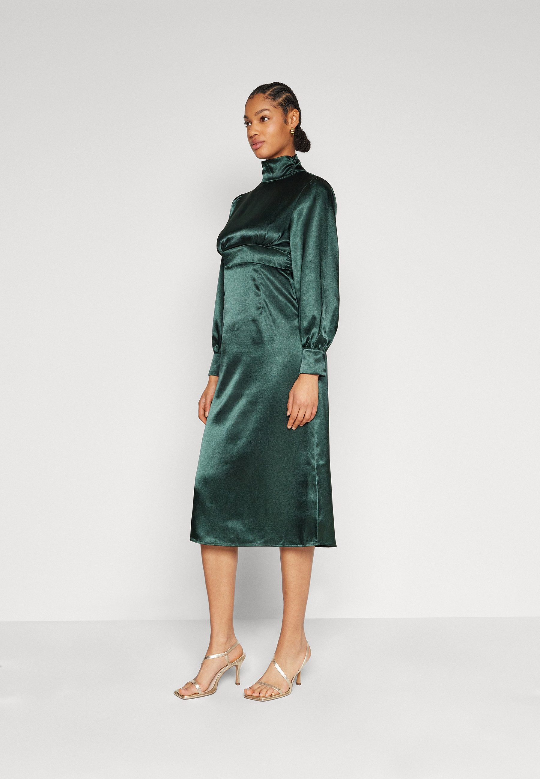 VILA VIHARPER MIDI DRESS