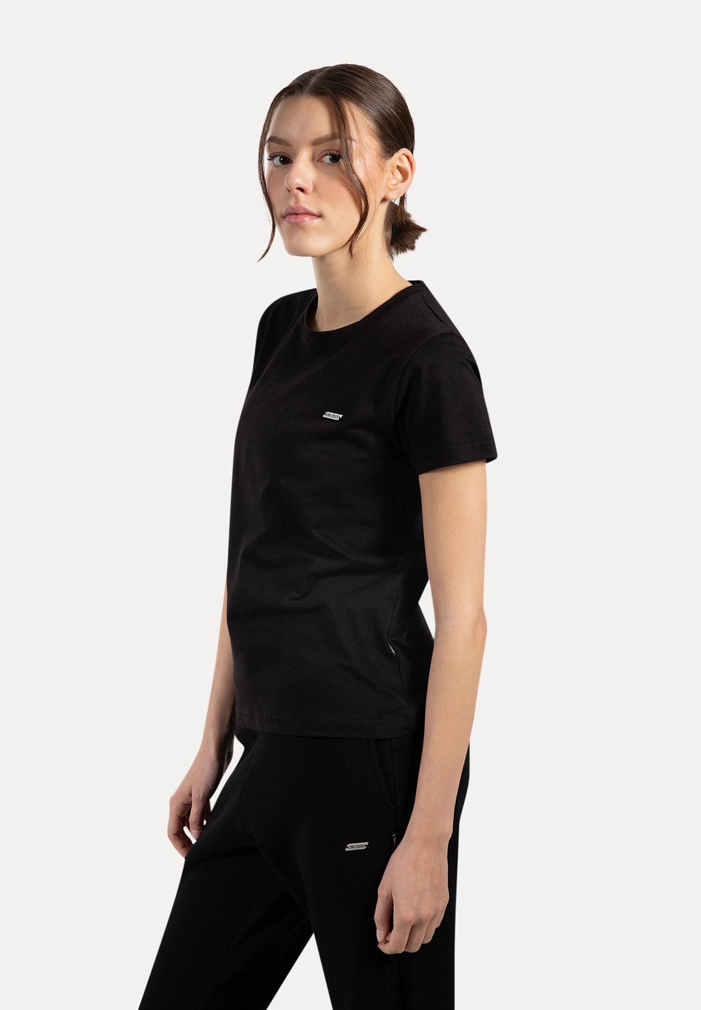 Smilodox BASIC TEE LAURENA-T_SHIRT_TOP (SHIRTS)