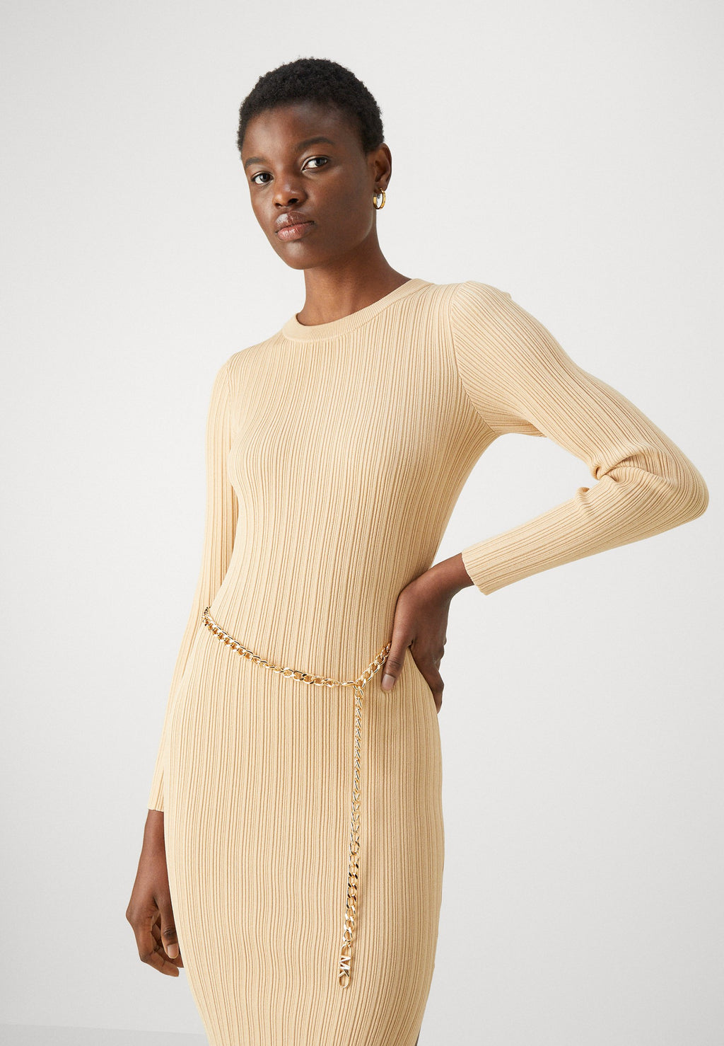 MICHAEL Michael Kors CHAIN BELT SIDE SLITS