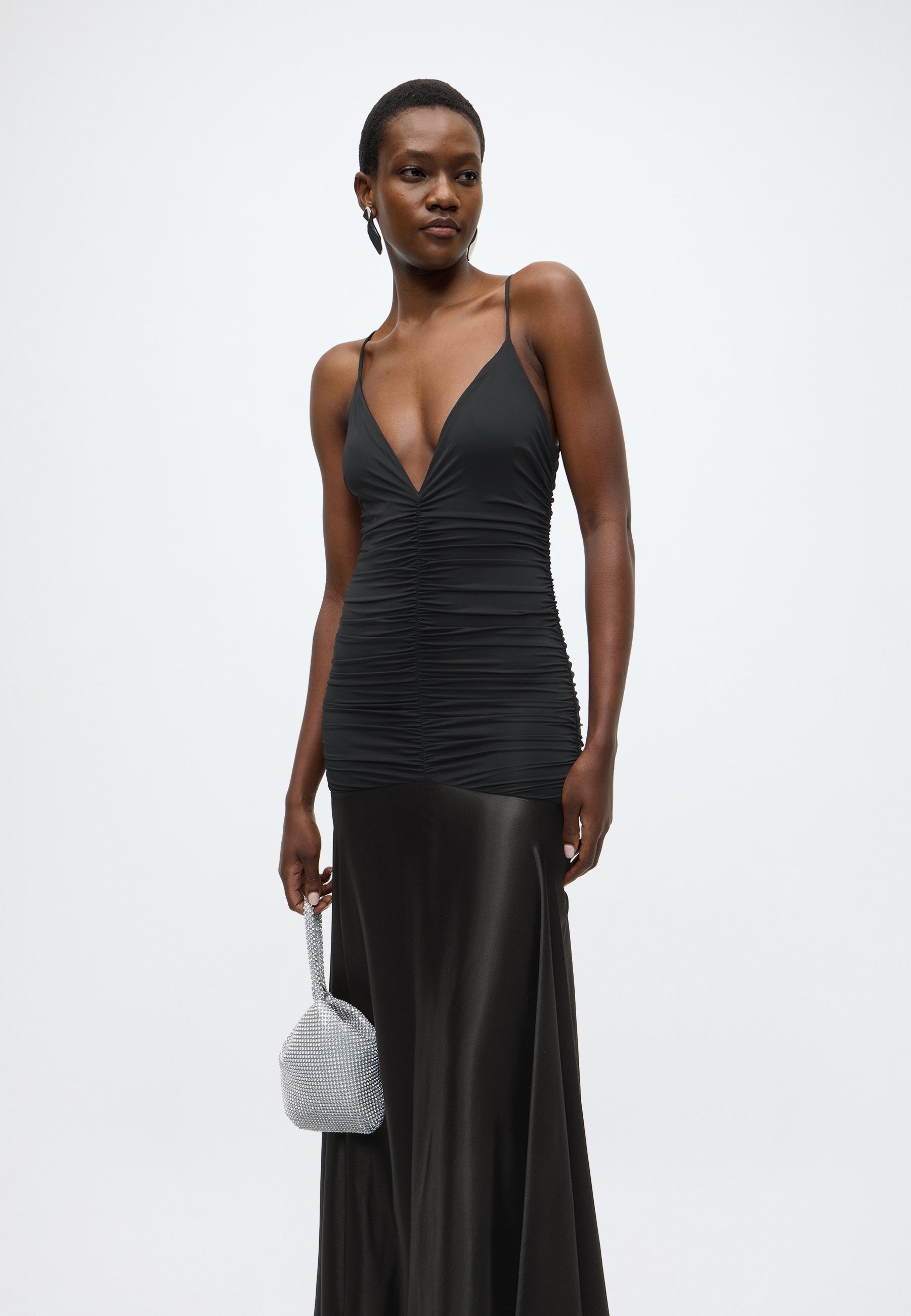 Bardot LAVANDA CONTRAST MAXI DRESS