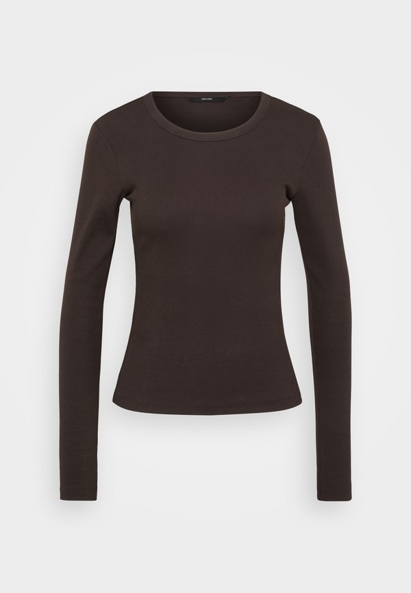 Vero Moda Tall VMCHLOE  - Long sleeved top - chocolate torte