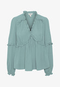 Vero Moda AWBIZZY - Blouse - gray mist