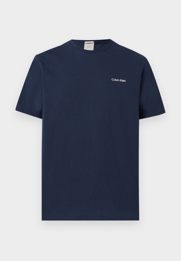 Calvin Klein LOGO CREWNECK TEE - Basic T-shirt - dark sapphire
