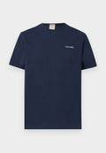 Calvin Klein LOGO CREWNECK TEE - Basic T-shirt - dark sapphire