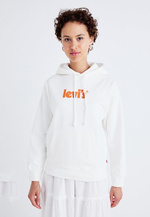 Levi's® GRAPHIC STANDARD HOODIE - Hoodie - white