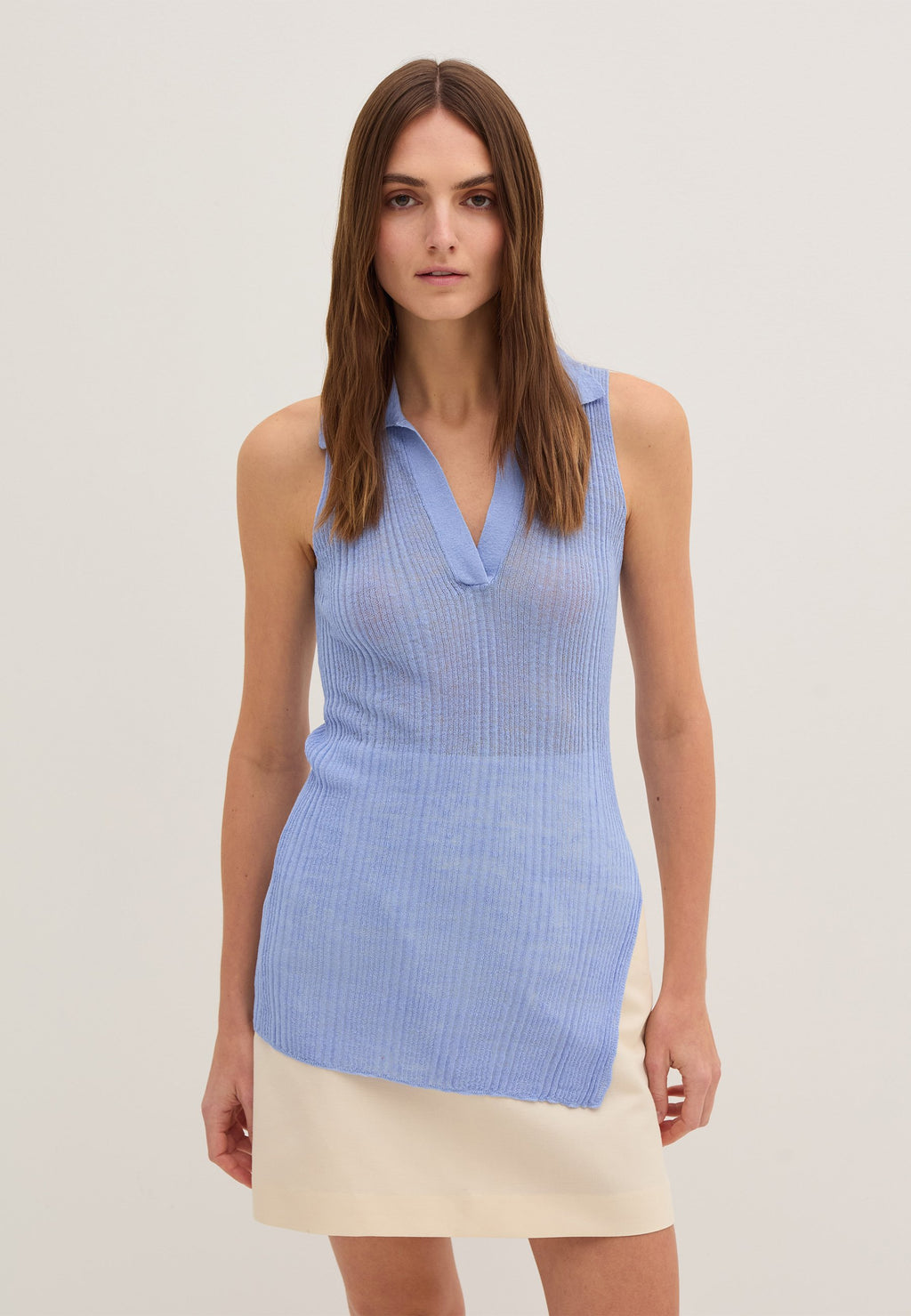 Stefanel SLEEVELESS WITH NECK