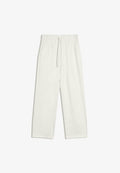 Bershka SUPER BAGGY RUSTIC TROUSERS 00995721 - Trousers - white