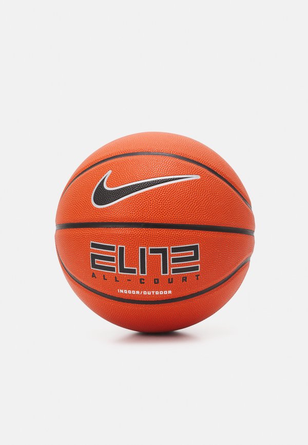 Nike Performance ELITE ALL COURT DEFLATED UNISEX - Basketball - amber/black/metallic silver/black