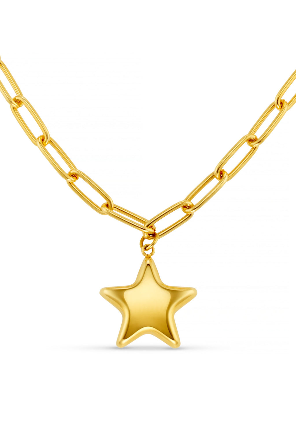 Orelia STATEMENT STAR POP CHARM NECKLACE
