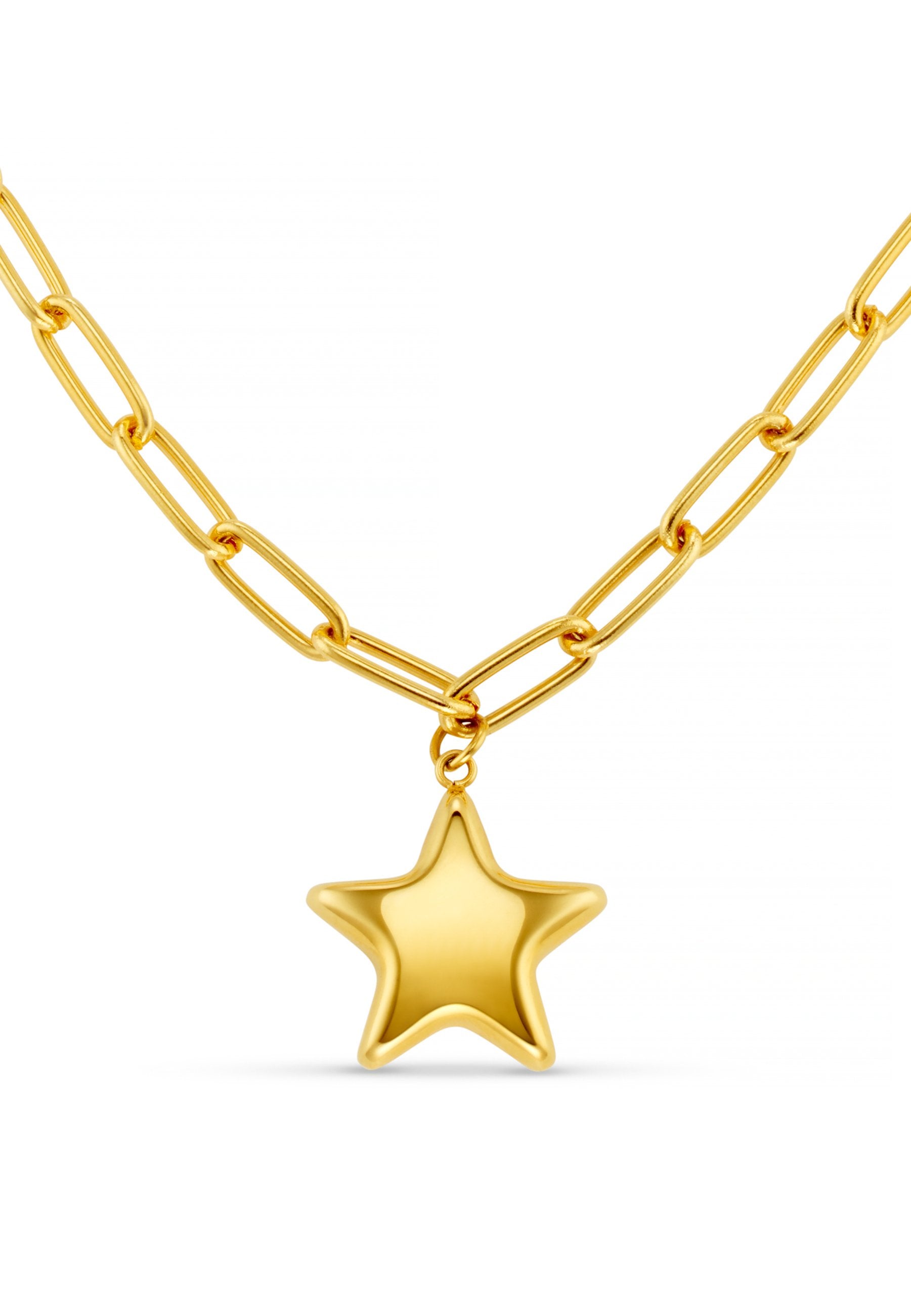 Orelia STATEMENT STAR POP CHARM NECKLACE