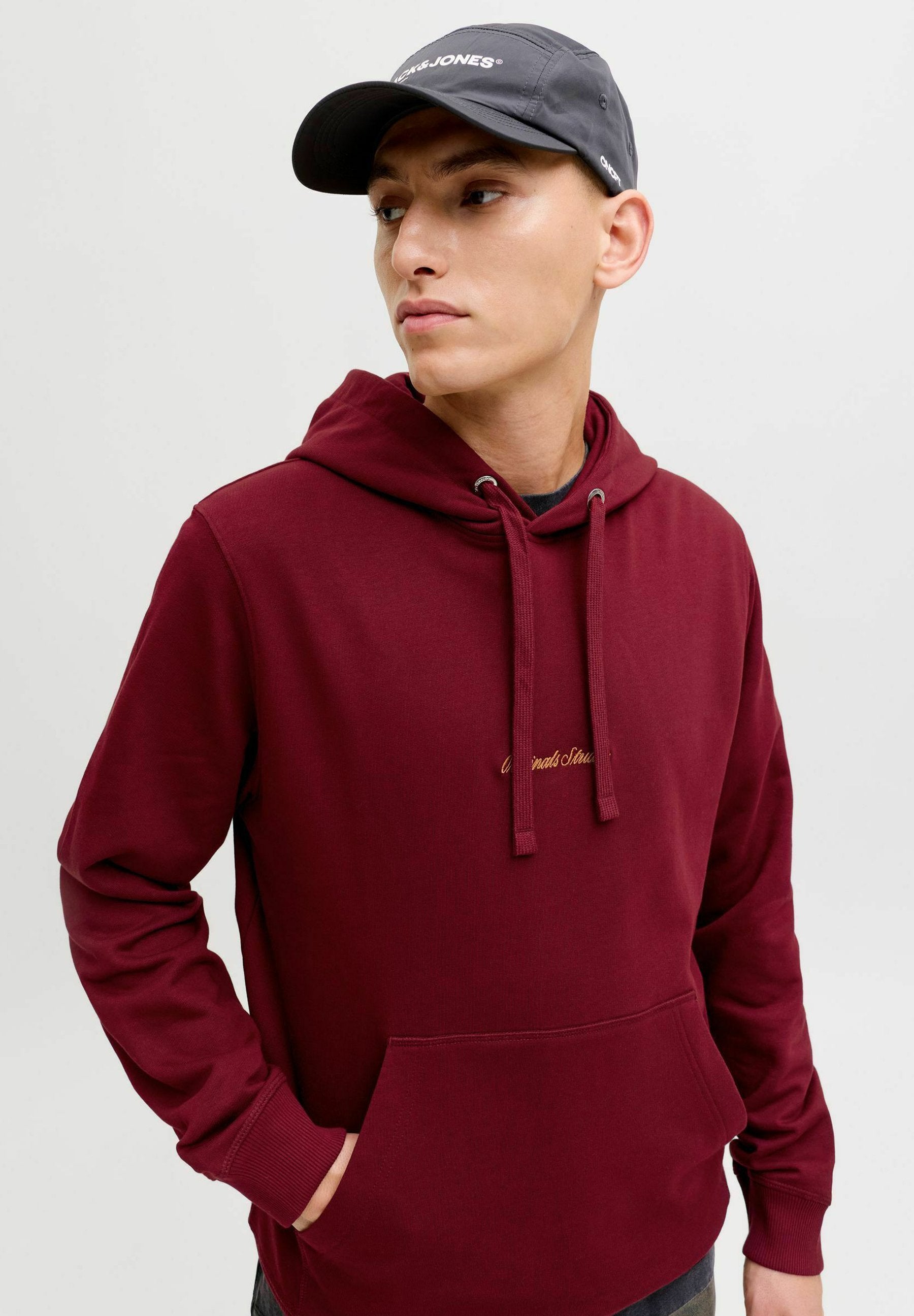 Jack & Jones JORNORREBRO EMB SWEAT HOOD NOOS