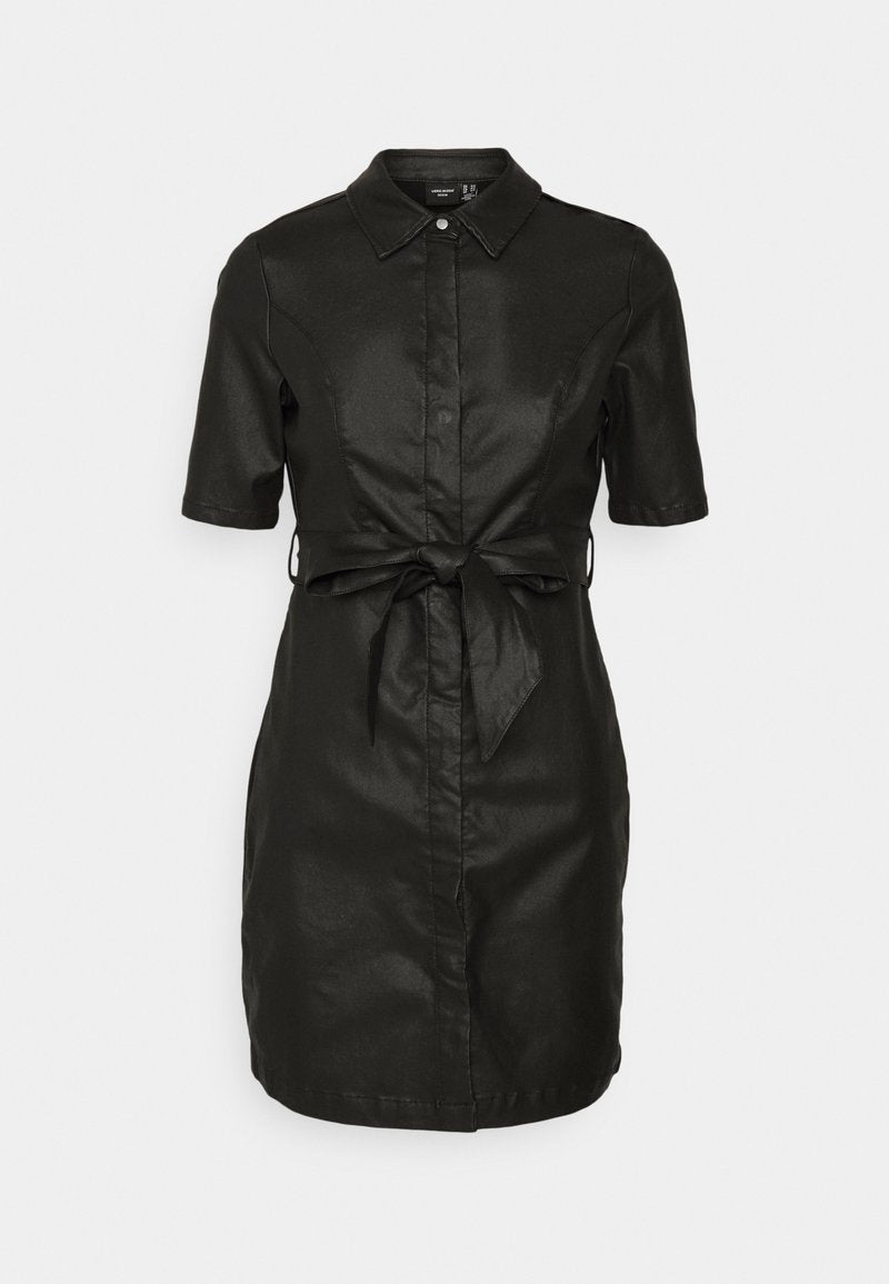 VMMAYA COATED SHIRT DRESS  - Vero Moda Petite - View 1